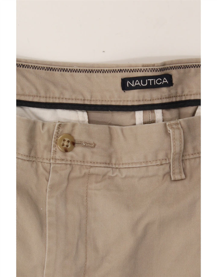 NAUTICA Mens Chino Shorts W38 XL Beige Cotton Vintage Nautica and Second-Hand Nautica from Messina Hembry 