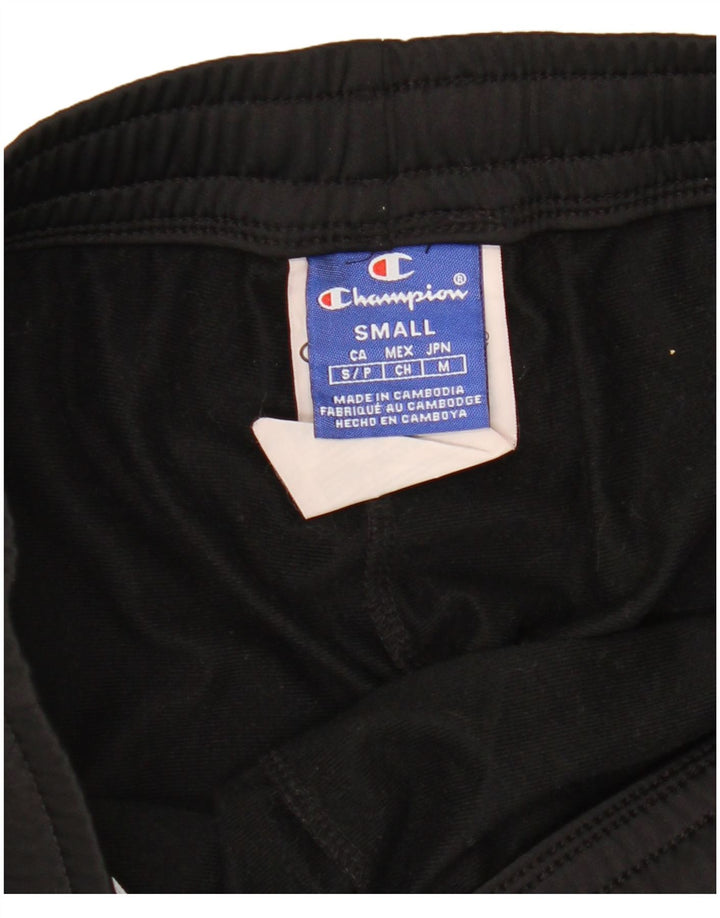 Calça de treino masculina Champion Joggers pequeno poliéster preto
