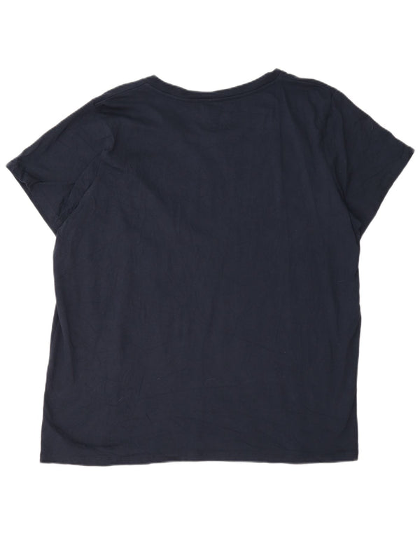 Camiseta gráfica masculina Levi's Top 2XL azul marinho