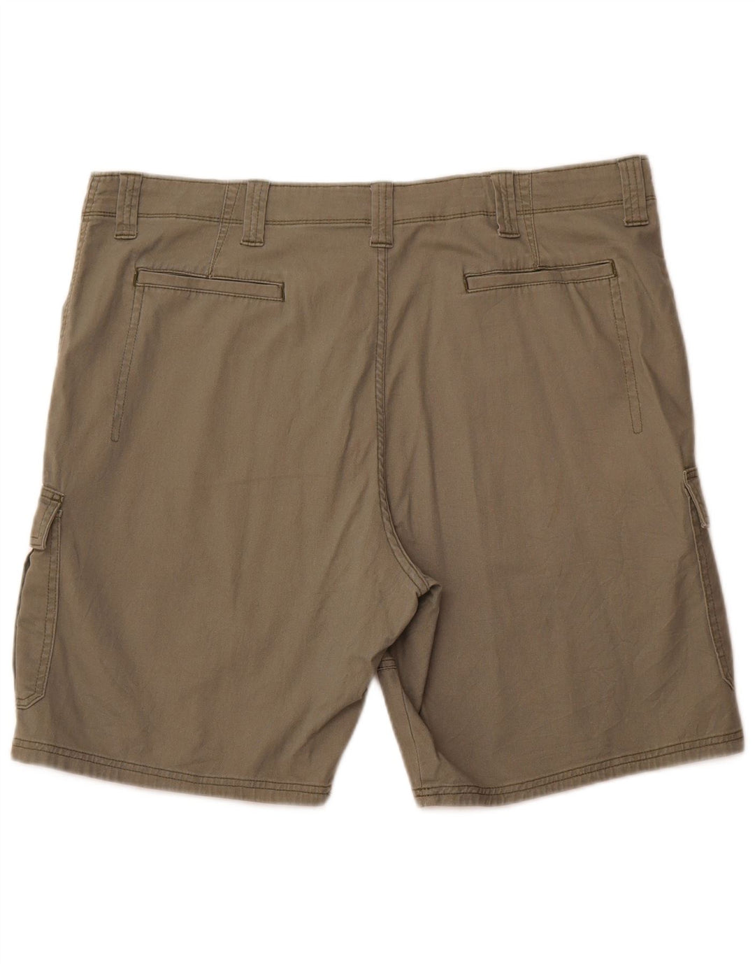 Shorts cargo masculino WRANGLER W40 XL algodão cáqui