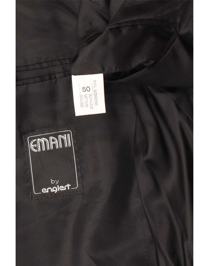 Jaqueta blazer feminina Emani com botões duplos IT 50 XL Borgonha Viscose