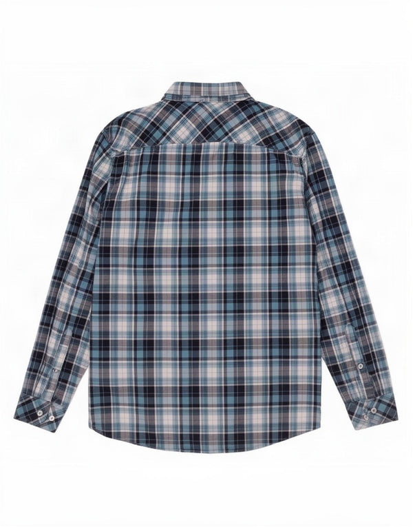 Camisa masculina Joules Classic Fit XL algodão xadrez azul