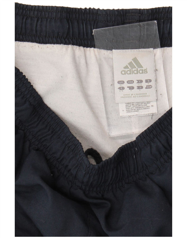 Adidas Mens Treino Calças Joggers Médio Azul Marinho Poliéster