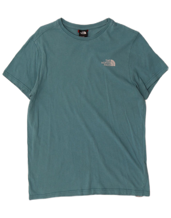The North Face Camiseta Masculina Top Pequeno Algodão Azul
