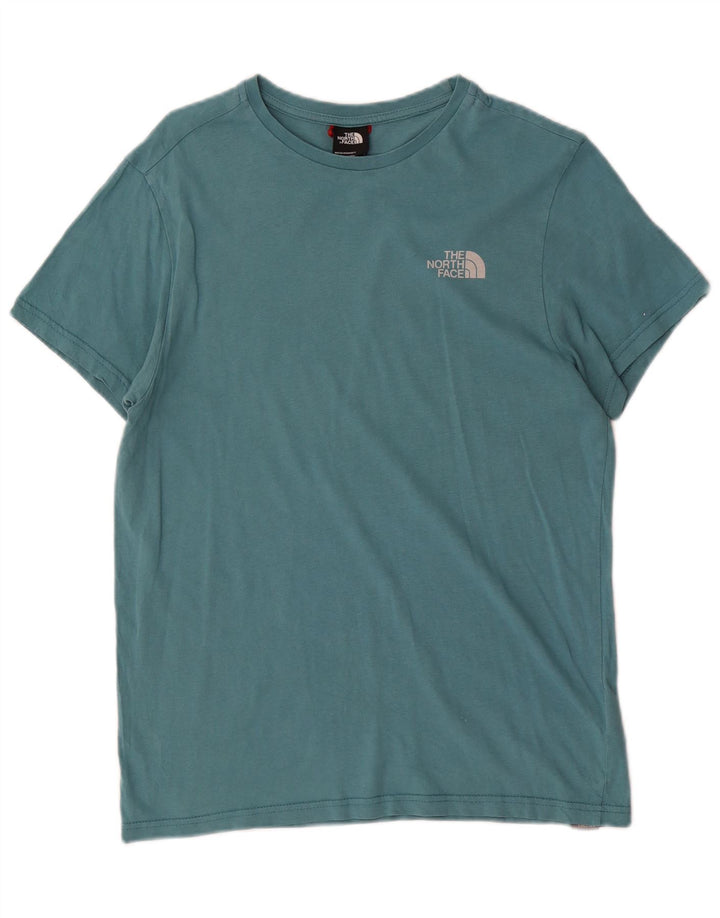 The North Face Camiseta Masculina Top Pequeno Algodão Azul