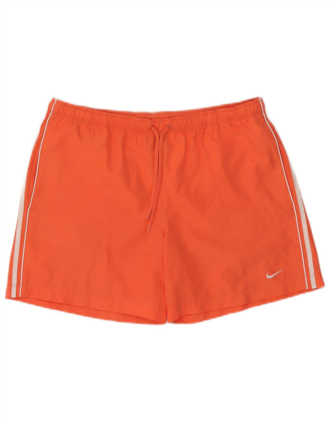 Shorts esportivos femininos NIKE UK 10/12 médio laranja
