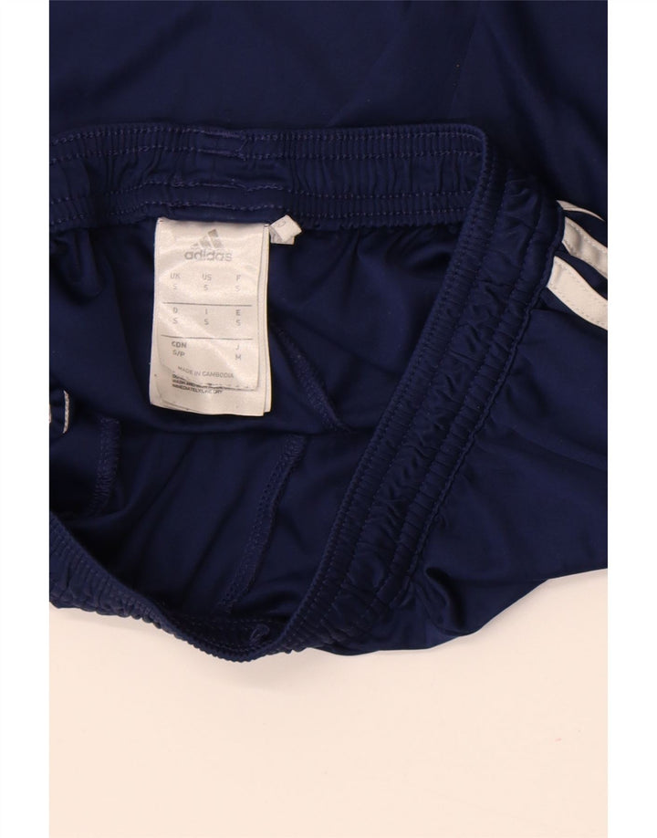 Adidas Masculino Climalite Sport Shorts Pequeno Azul Marinho Colorblock Poliéster