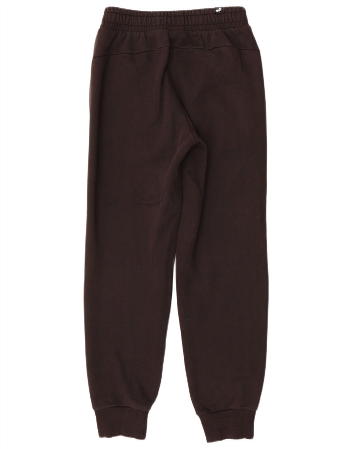 Calça de treino masculina Puma Joggers pequeno algodão preto