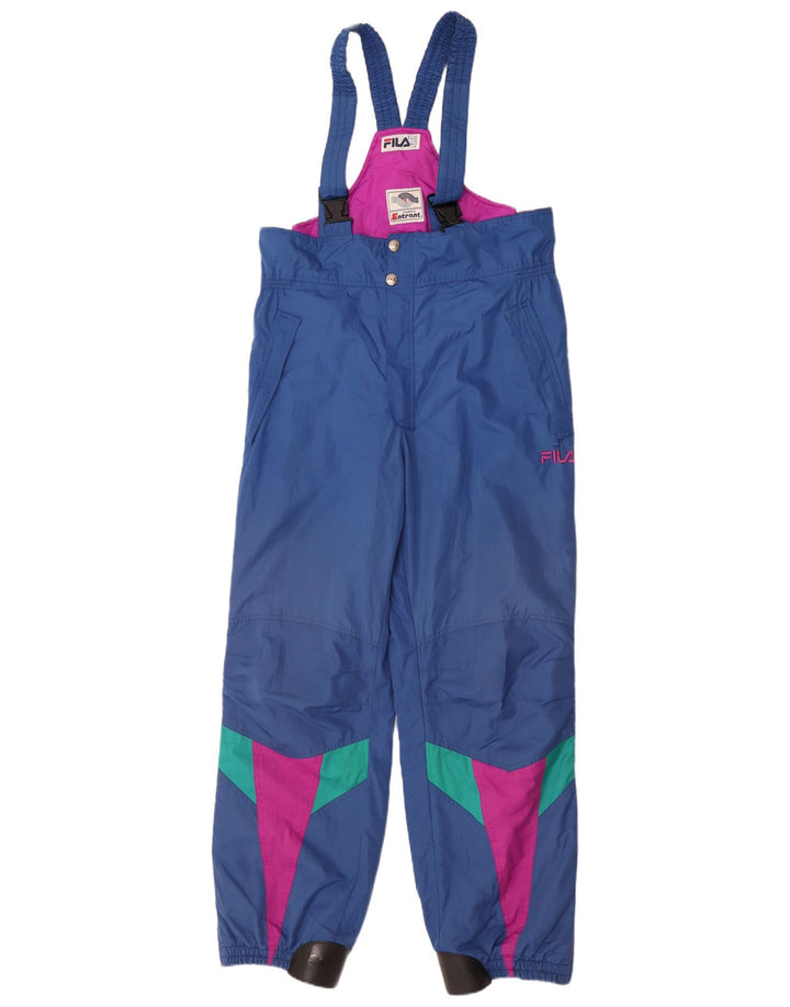 Calça Fila Masculina Dungarees Ski IT 50 Grande Colourblock Azul Poliéster