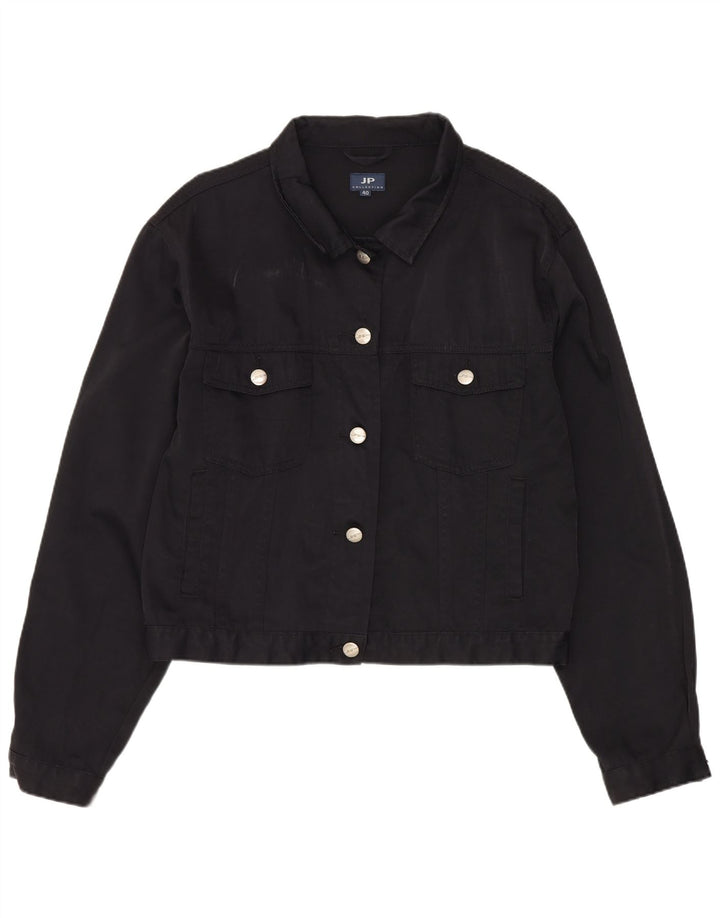 Jaqueta bomber feminina JP COLLECTION EU 40 médio preto nylon