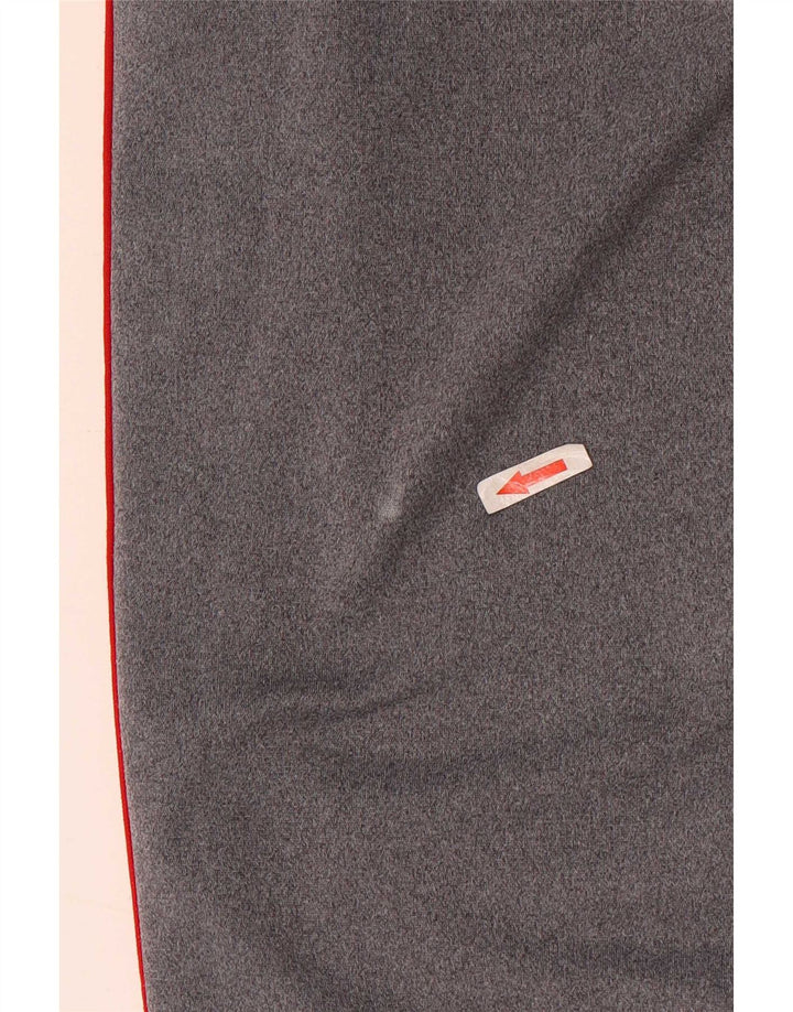 Fila Calça masculina de treino grande cinza Colourblock poliéster