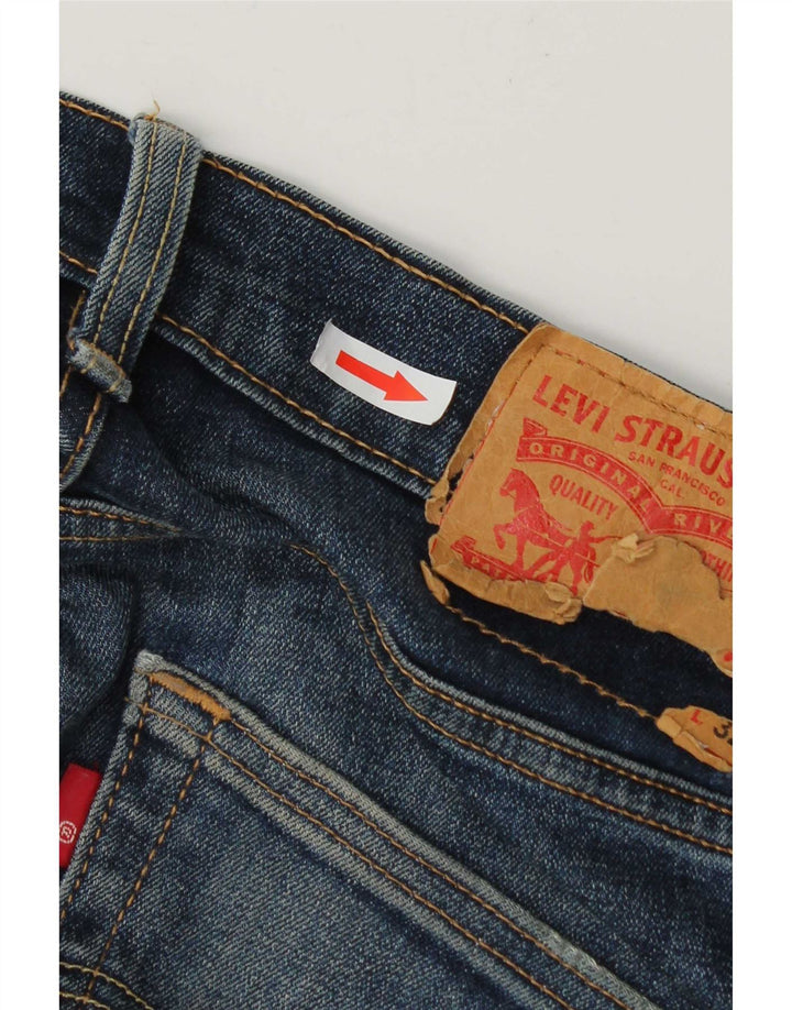 Levi's Mens Slim Jeans W28 L28 Azul Algodão