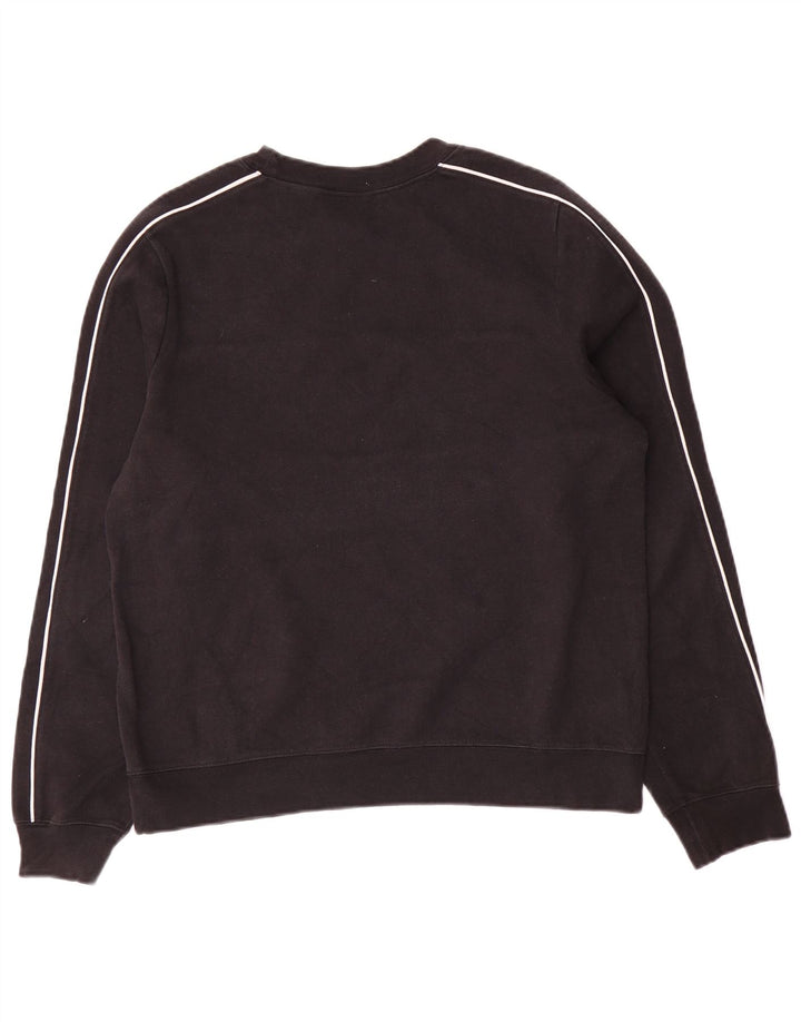 Moletom feminino Nike Jumper UK 14 médio preto algodão