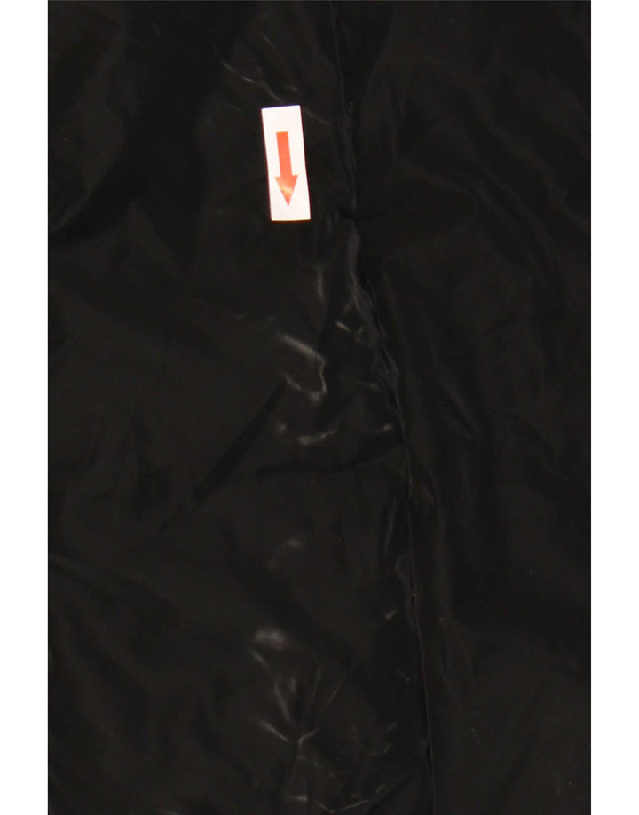 Jaqueta feminina acolchoada com capuz Guess UK 12 poliéster preto médio