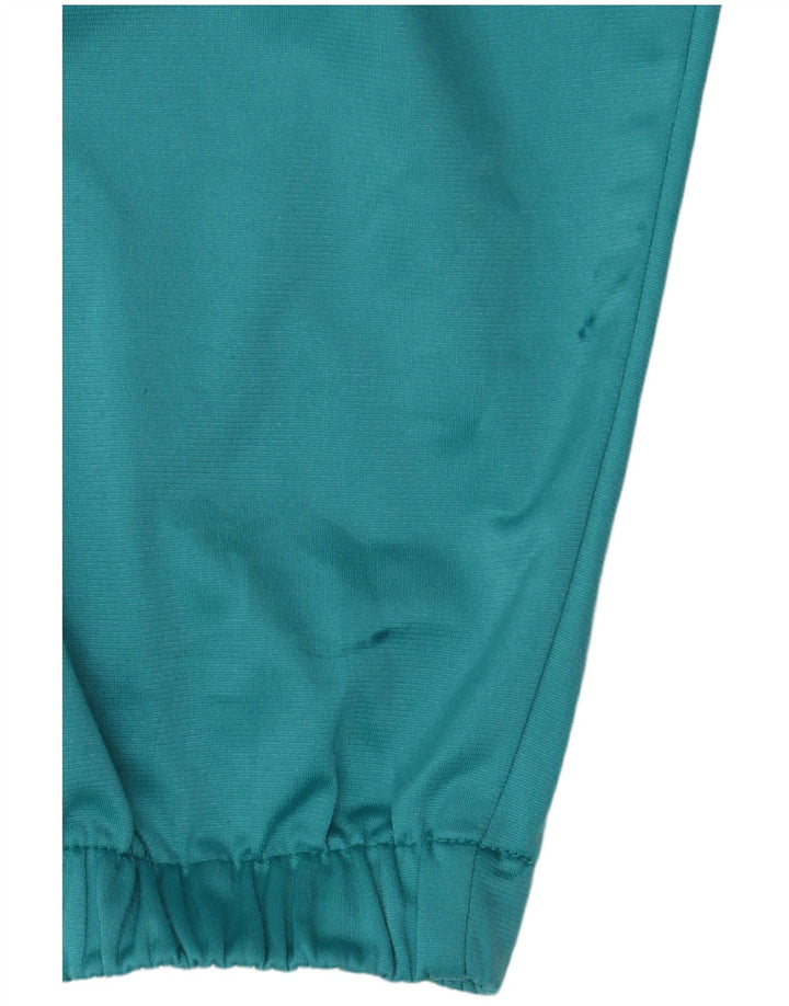 Diadora Womens Tracksuit Top Jacket UK 12 Médio Turquesa Colourblock