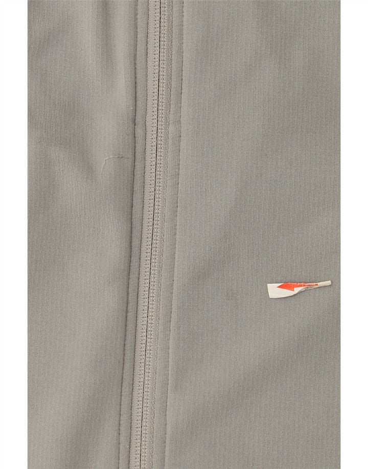 Jaqueta de treino feminina The North Face UK 14 poliéster cinza médio