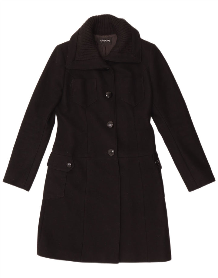 Sobretudo feminino Patrizia Pepe UK 8 pequeno preto