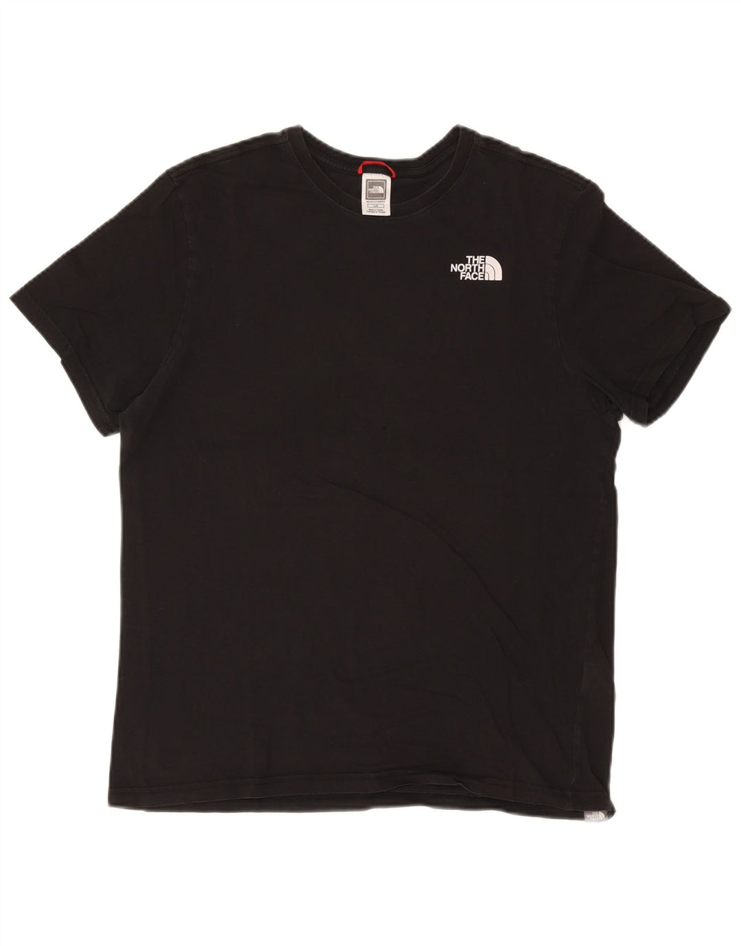 Camiseta gráfica masculina The North Face grande algodão preto