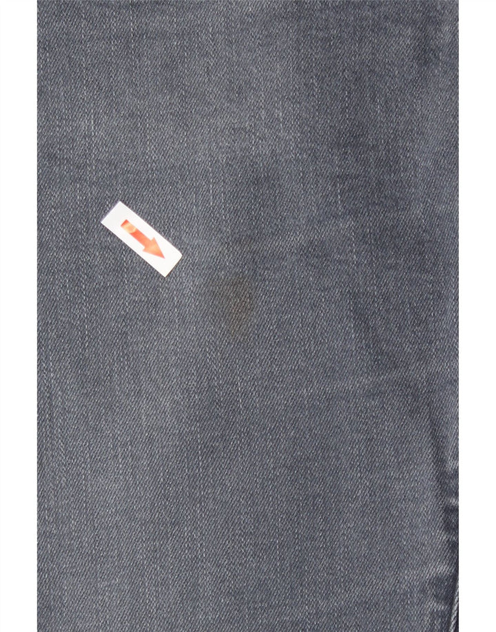 Jeans retos masculinos G-Star W30 L32 algodão cinza