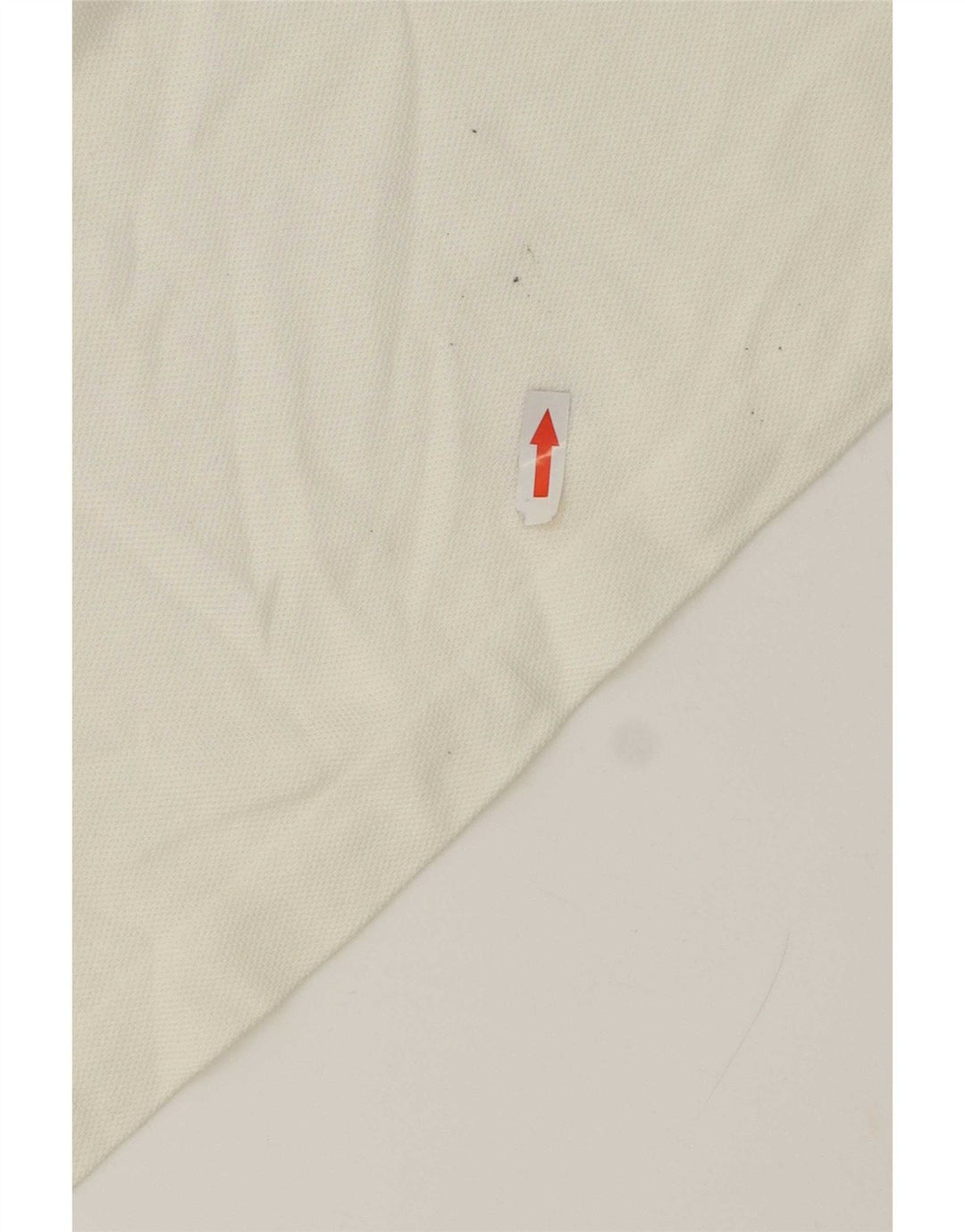 Camisa polo masculina Lacoste tamanho 6 XL algodão branco