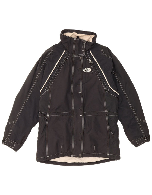 Jaqueta de esqui feminina The North Face Petite Loose Fit Reino Unido 10 pequena preta de nylon