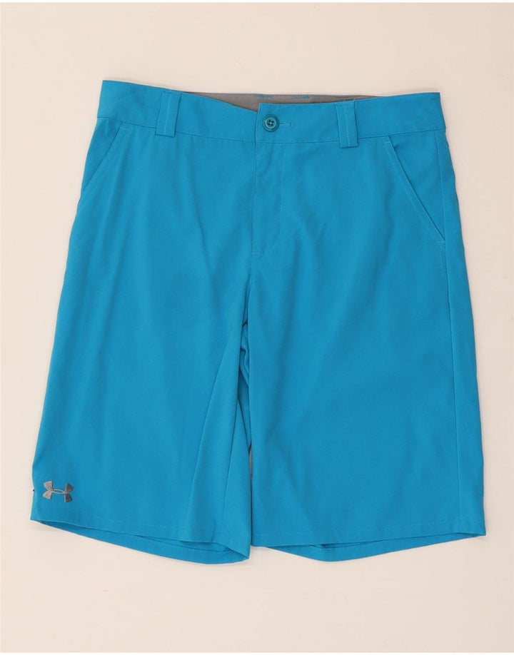 Under Armour Boys Chino Shorts 11-12 Anos Grande W30 Azul Poliéster