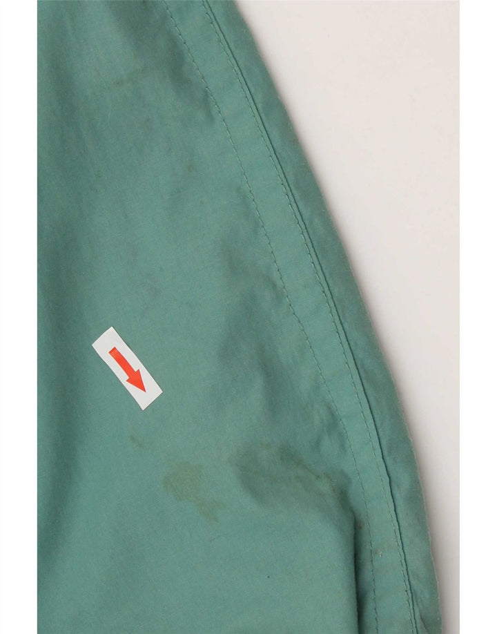 Jaqueta bomber masculina vintage IT 54 2XL poliéster listrado azul