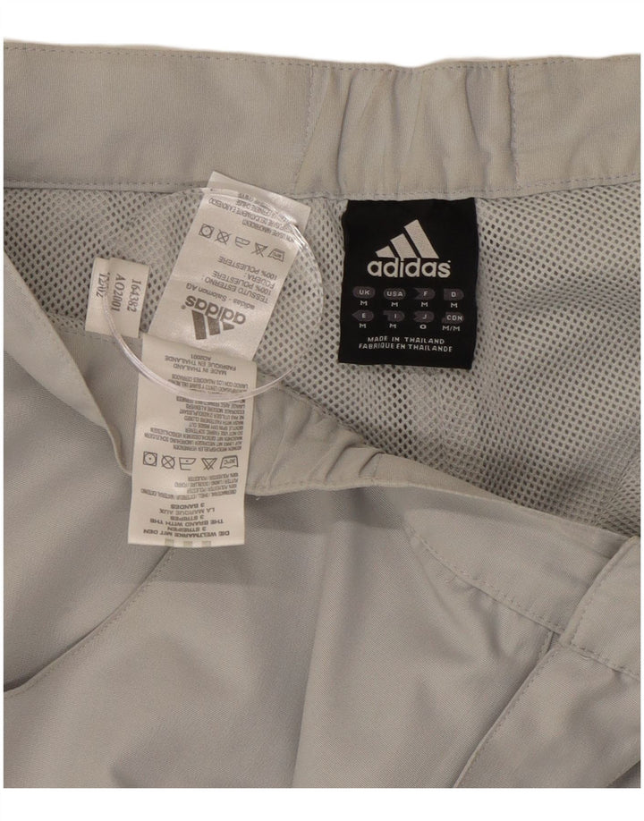 Adidas Masculino Casual Shorts Médio W34 Cinza Poliéster