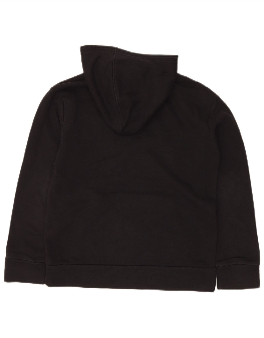 PUMA Boys Graphic Hoodie Jumper 10-11 Anos Médio Preto Manchado