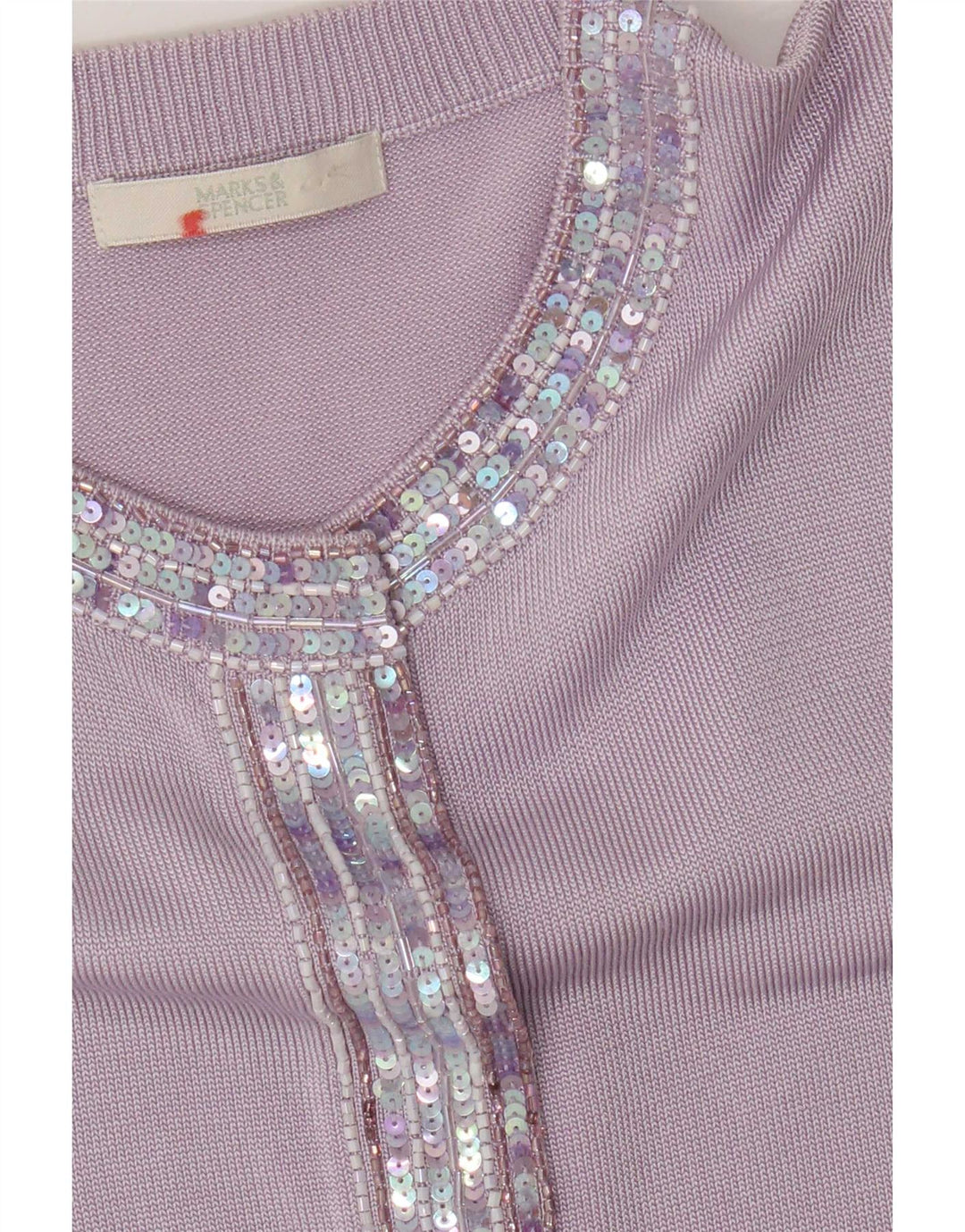 Suéter cardigã feminino Marks & Spencer Reino Unido 10 pequeno roxo