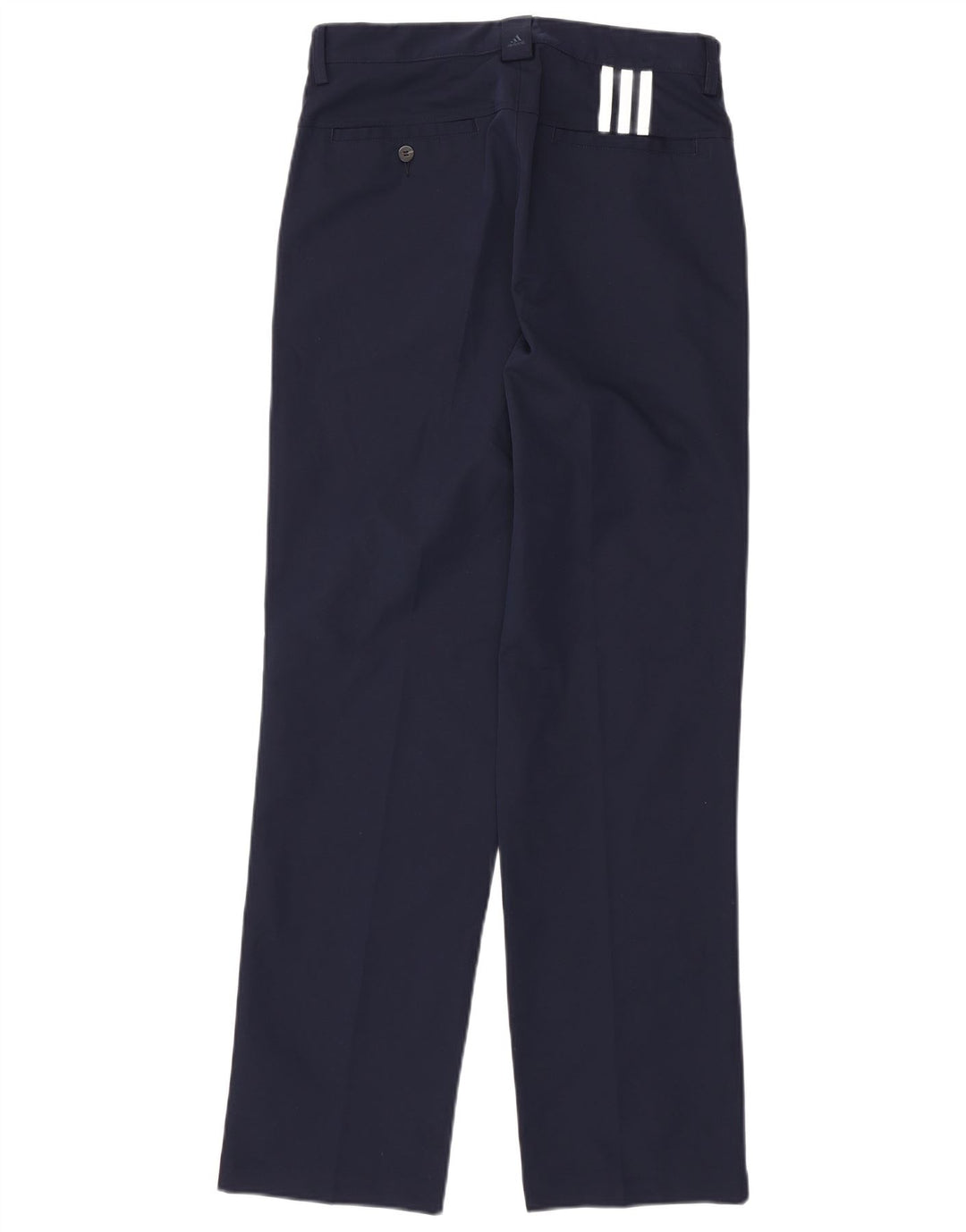 Calças Chino ADIDAS Mens Climalite Straight W30 L32 Azul Marinho Poliéster