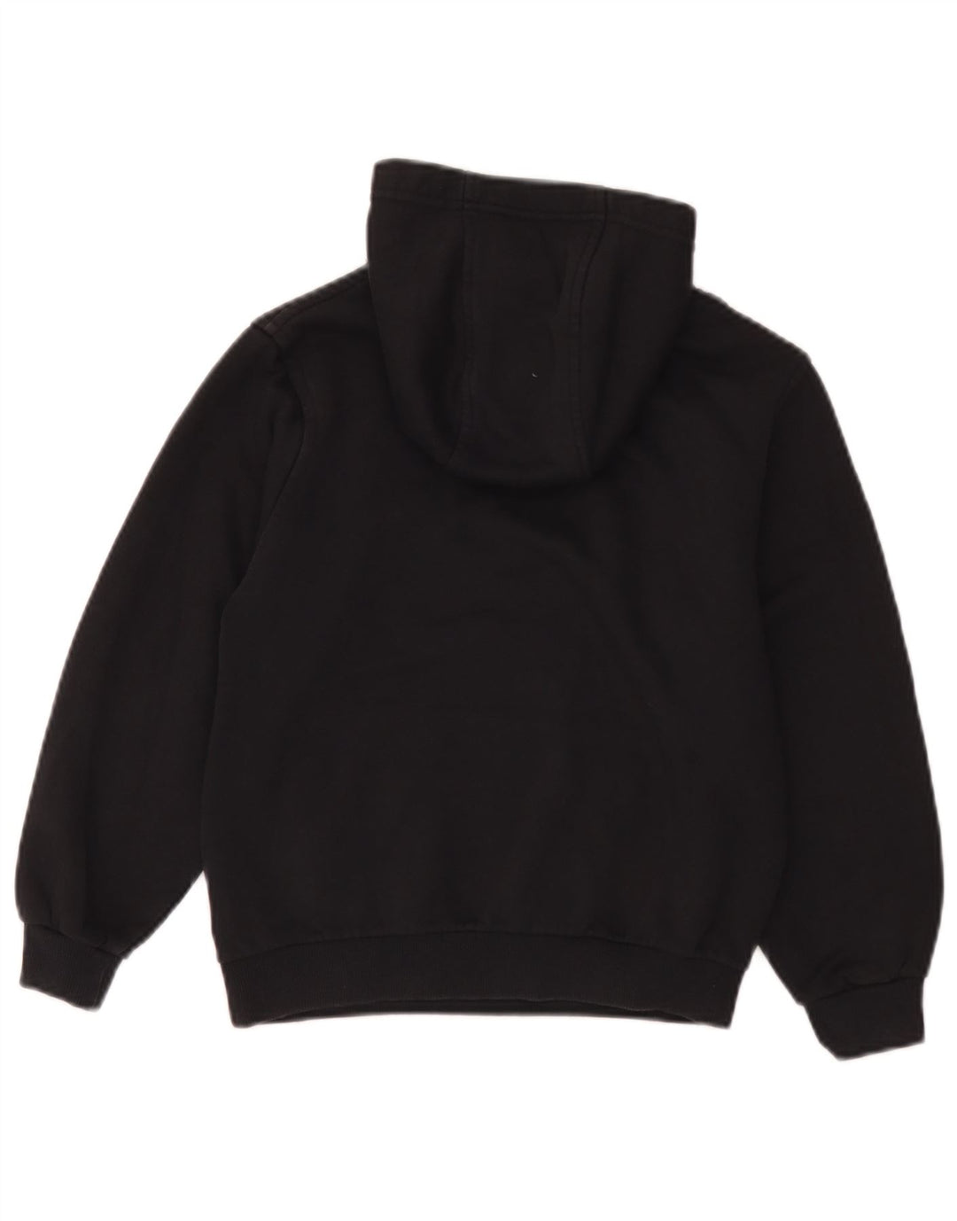 Jumper com capuz Nike Boys 10-11 anos médio preto algodão