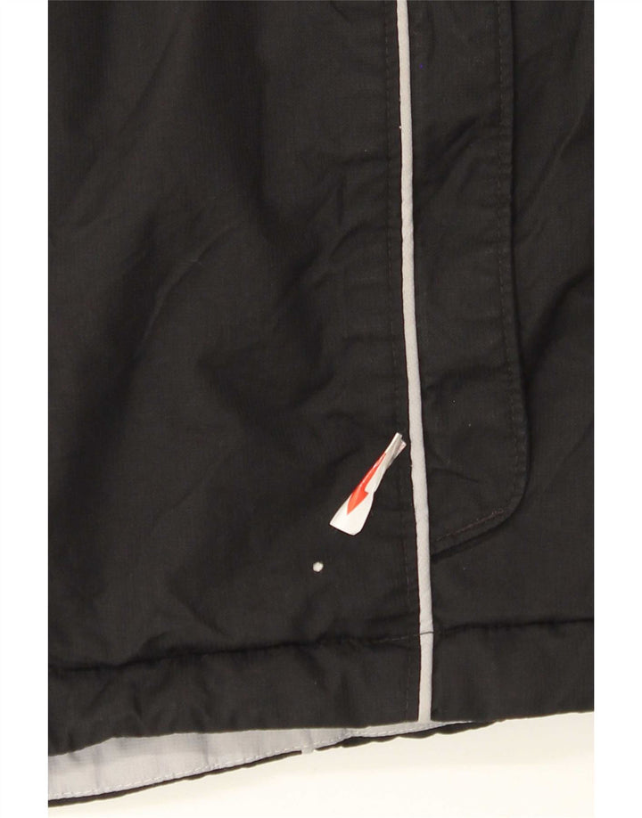 Jaqueta corta-vento Columbia Boys 14-15 anos preto colorblock nylon