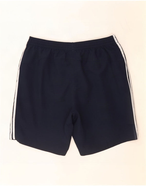 Shorts esportivos masculinos Adidas XL azul marinho poliéster