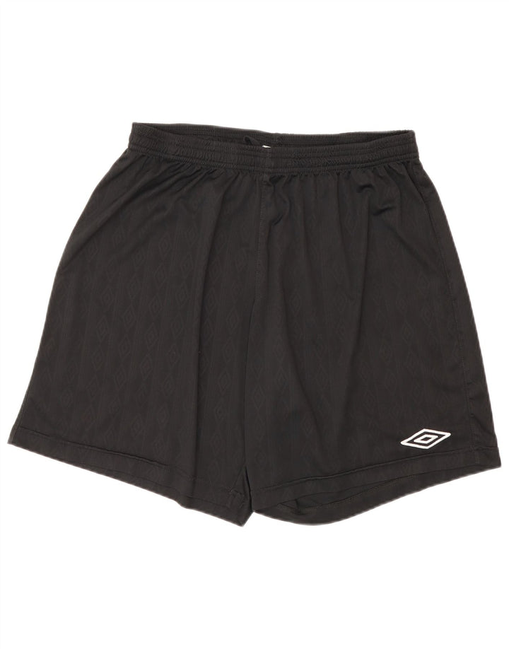 Shorts esportivos masculinos Umbro XL preto poliéster