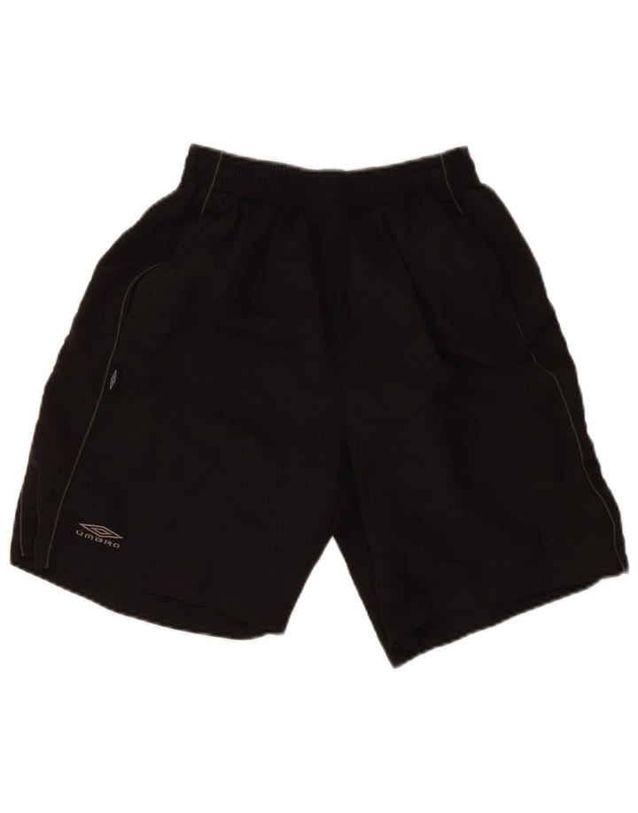 Umbro Mens Sport Shorts Médio Poliéster Preto