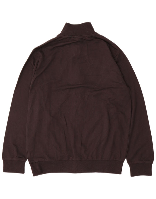 Umbro Mens Tracksuit Top Jacket IT 52 Grande Algodão Preto