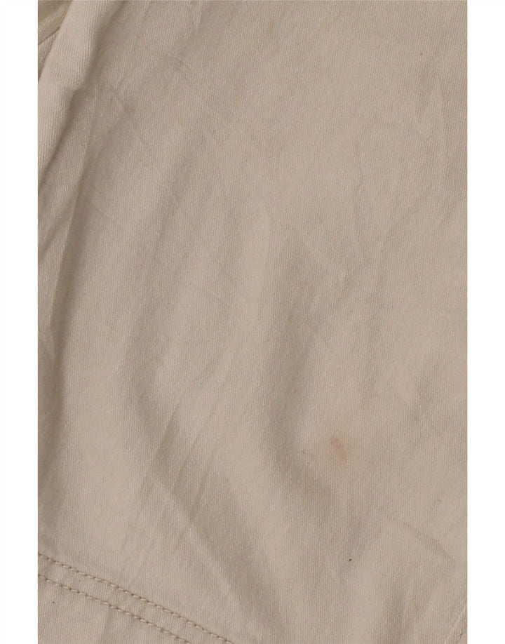 DOCKERS Womens Straight Capri Trousers US 8 Medium W36 L19 Beige Cotton Vintage Dockers and Second-Hand Dockers from Messina Hembry 