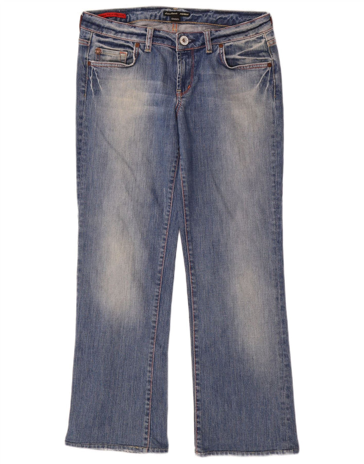 Guess Jeans retos femininos W31 L28 algodão azul