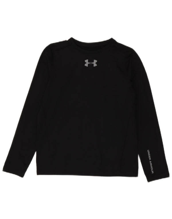 Under Armour Boys Cold Gear Graphic Top manga comprida 11-12 anos grande preto