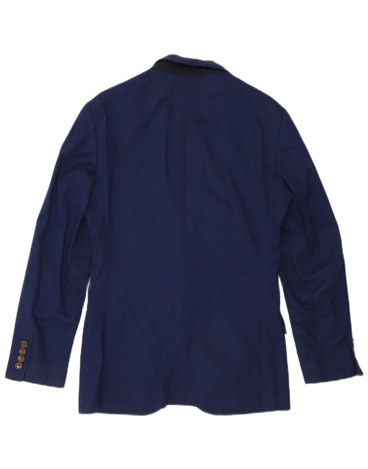 Jaqueta Blazer J. Crew Masculina Ludlow 2 Botões Slim Fit Reino Unido 34 XS Azul
