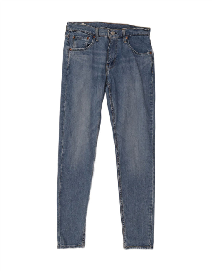 LEVI'S Womens 512 Skinny Jeans W30 L31 Blue Cotton Vintage Levi's and Second-Hand Levi's from Messina Hembry 