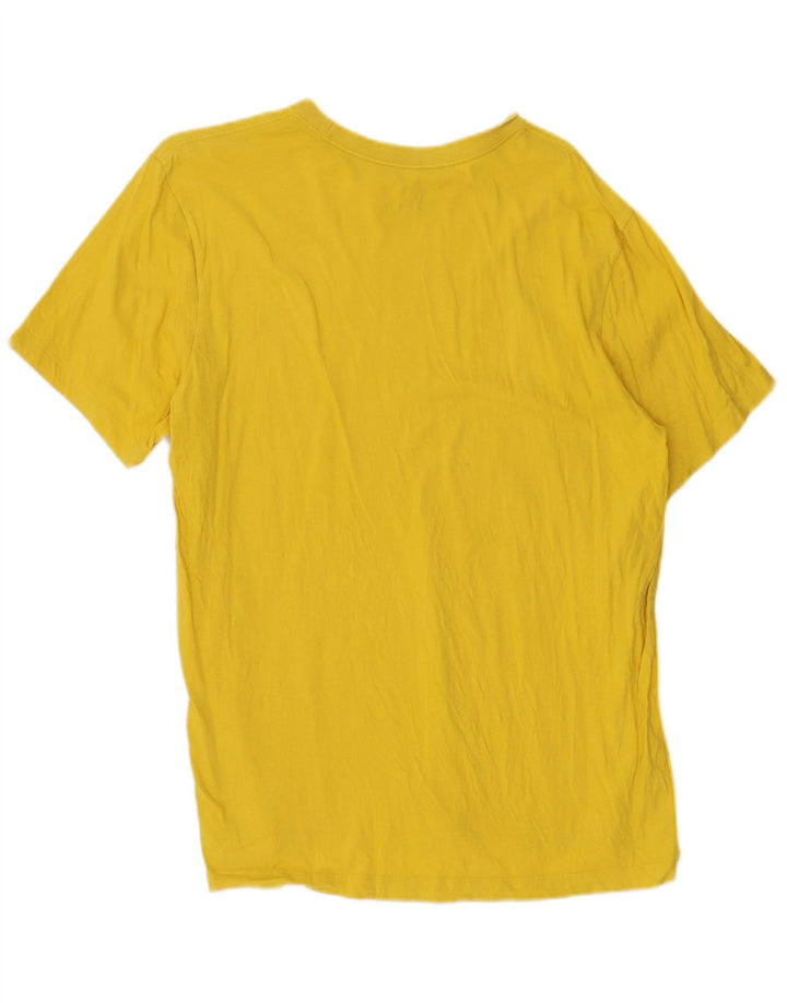 Camiseta masculina Nike Top XL algodão amarelo