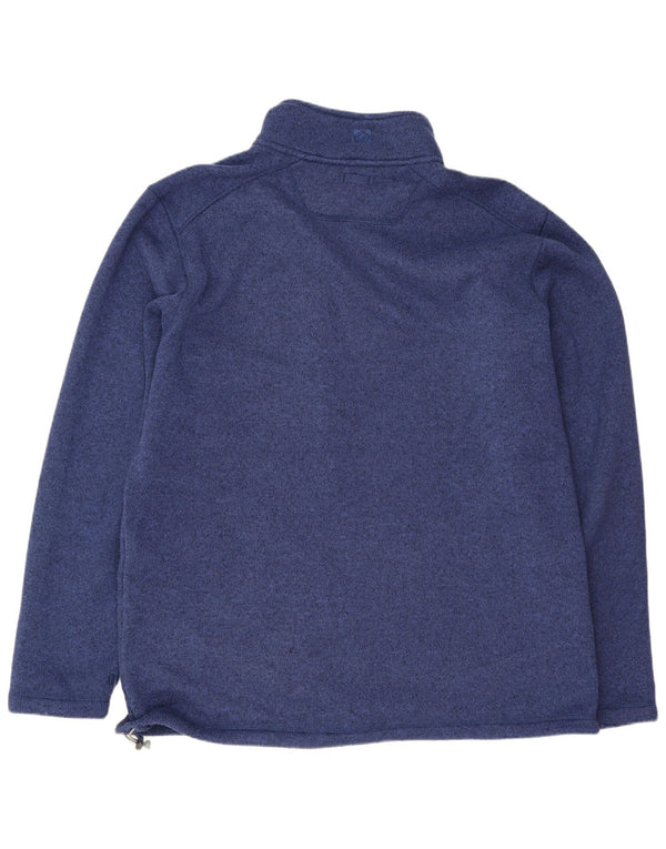 Rohan Mens Regular Fit Treino Top Jaqueta Grande Esportes Salpicados Azul