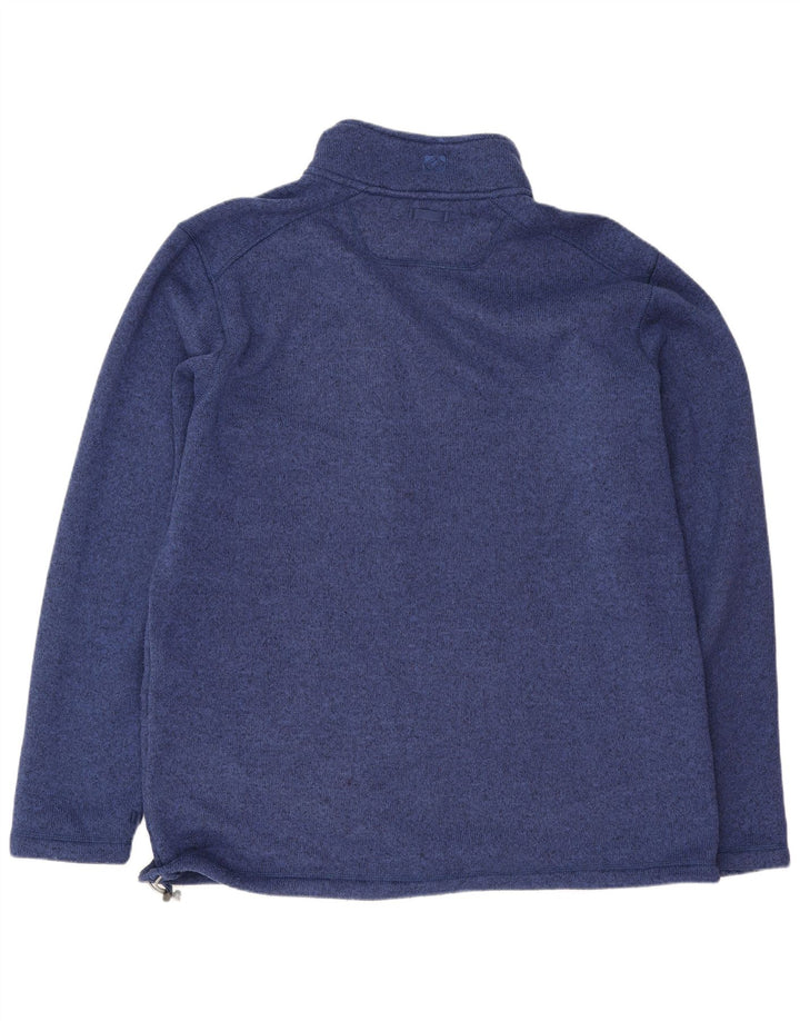 Rohan Mens Regular Fit Treino Top Jaqueta Grande Esportes Salpicados Azul