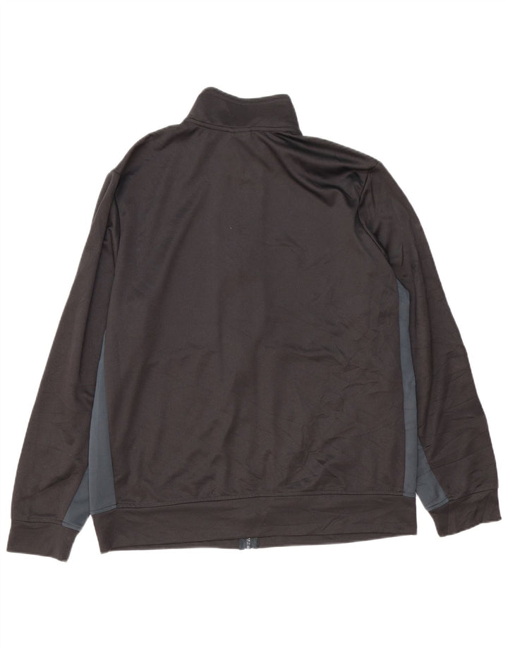 RUSSELL ATLÉTICO Mens Treino Top Jacket UK 38/40 Médio Preto