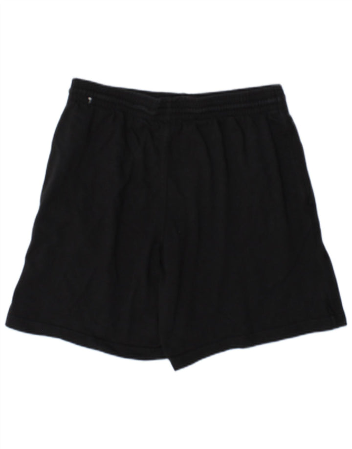 Shorts esportivos masculinos Nike médio algodão preto