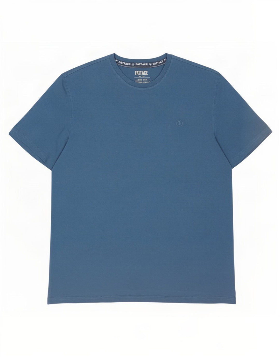 Camiseta masculina Fat Face Top 2XL algodão azul