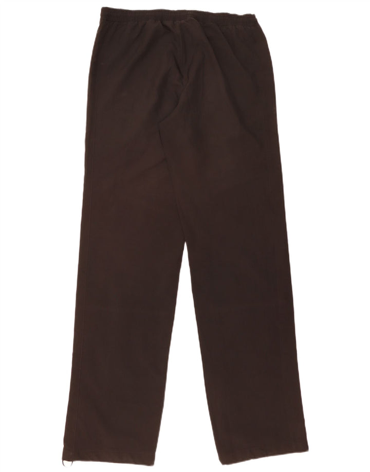 Calça de treino feminina Puma UK 10 pequena poliéster preto