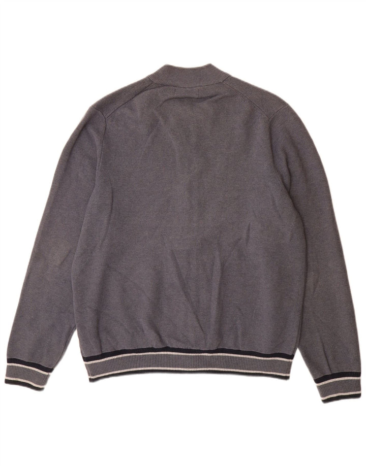 Jaqueta masculina de agasalho Marks & Spencer XL cinza algodão